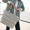 Reisenthel Shopper E1 Herringbone Sand – nákupní taška, fotografie v prostředí 2
