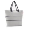 Reisenthel Shopper E1 Herringbone Grey – nákupní taška, produktový pohled 4