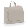 Reisenthel Toiletbag XL Herringbone Sand – kosmetická taška, produktový pohled 2