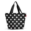 Reisenthel Shopper M Dots White – nákupní taška, celkový pohled
