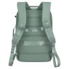 Travelite Workfloow Backpack L Sage – batoh, pohled zezadu