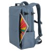 Travelite Workfloow Backpack M Denimblue – batoh, boční pohled