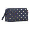 Reisenthel Travelcosmetic Metallic Dots Blue – kosmetická taška, celkový pohled