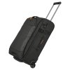 Travelite Briize Wheeled duffle M Black – cestovní taška na kolečkách, šikmý pohled, záběr 3