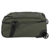 Travelite Briize Wheeled duffle S Khaki – cestovní taška na kolečkách, boční pohled