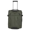 Travelite Briize Wheeled duffle S Khaki – cestovní taška na kolečkách, pohled zepředu