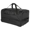 Travelite Basics Wheeled duffle expand Black – cestovní taška na kolečkách, boční pohled