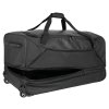 Travelite Basics Wheeled duffle expand Black – cestovní taška na kolečkách, vnitřní prostor, záběr 8