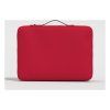 lux packing cube size l cranberry back