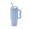 Velký nerezový termohrnek Embrace, 900ml, XD Design, světle modrý