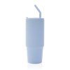 Velký nerezový termohrnek Embrace, 900ml, XD Design, světle modrý