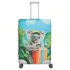 Travelite Luggage Cover L Koala – obal na kufr, při používání