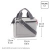 Reisenthel Allrounder Cross Herringbone Grey – cestovní taška, produktový pohled 6