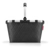 Reisenthel Carrybag Rhombus Black – nákupní košík, celkový pohled