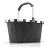 Reisenthel Carrybag Rhombus Black – nákupní košík, produktový pohled 3