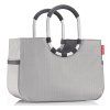 Reisenthel Loopshopper L Herringbone Grey – nákupní taška, produktový pohled 2
