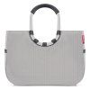 Reisenthel Loopshopper L Herringbone Grey – nákupní taška, celkový pohled