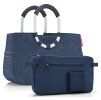 Reisenthel Loopshopper M Herringbone Dark Blue – nákupní taška, produktový pohled 3
