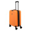 Travelite Basics Foldable Trolley S Orange – cestovní kufr, produktový záběr 6