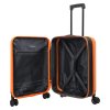 Travelite Basics Foldable Trolley S Orange – cestovní kufr, produktový záběr 9