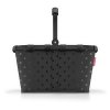 Reisenthel Carrybag Frame Glossy dots black – nákupní košík, produktový pohled 2