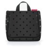 Reisenthel Toiletbag Glossy dots black – kosmetická taška, celkový pohled