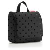 Reisenthel Toiletbag Glossy dots black – kosmetická taška, produktový pohled 4
