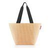 Reisenthel Shopper M Raffia black – nákupní taška, celkový pohled