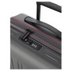 Travelite Dynamiic S,M,L Anthracite – sada cestovních kufrů, detail zipu