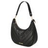 Travelite BARBARA Cozy Hobo Bag Black – kabelka, detail provedení