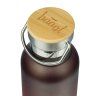BAAGL Termoláhev s bambusovým víčkem Gradient červeno-černá, 500 ml – produktová fotografie 2
