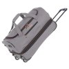 Travelite Basics Wheeled duffle S Grey/orange – cestovní taška na kolečkách, celkový pohled