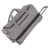 Travelite Basics Wheeled duffle L Grey – cestovní taška na kolečkách, celkový pohled