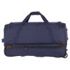 Travelite Basics Wheeled duffle L Navy/orang – cestovní taška na kolečkách, produktový záběr 6