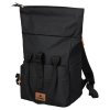 Travelite Basics Short Handle Roll-up Black – batoh, vnitřní prostor