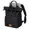 Travelite Basics Short Handle Roll-up Black – batoh, vnitřní prostor, záběr 6