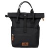 Travelite Basics Short Handle Roll-up Black – batoh, celkový pohled