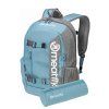 Meatfly batoh Basejumper Grey Heather / Aqua 22 L + PENÁL ZDARMA