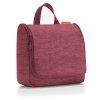 Reisenthel Toiletbag Twist maroon – kosmetická taška, produktový pohled 4