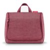 Reisenthel Toiletbag XL Twist maroon – kosmetická taška, celkový pohled