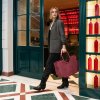 Reisenthel Loopshopper L Twist maroon – nákupní taška, fotografie v prostředí 2