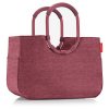 Reisenthel Loopshopper L Twist maroon – nákupní taška, produktový pohled 4