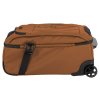 Travelite Briize Wheeled Duffle S Curry – cestovní taška na kolečkách, boční pohled