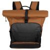 Travelite Briize Backpack M Roll-Up Curry – batoh, vnitřní prostor, záběr 5