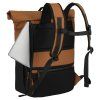 Travelite Briize Backpack M Roll-Up Curry – batoh, vnitřní prostor, záběr 6