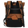 Travelite Briize Backpack M Roll-Up Curry – batoh, detail zipu, záběr 7