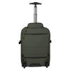 Travelite Briize Backpack L Trolley Khaki – batoh, vnitřní prostor, záběr 11