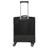 Travelite Crosslite 5.0 S exp. Black – cestovní doplněk, pohled zezadu