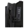 Travelite Crosslite 5.0 S exp. Black – cestovní doplněk, detail zipu