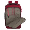 Travelite Crosslite 5.0 Board bag/Backpack S Red – batoh, vnitřní prostor, záběr 7